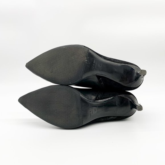 RAG & BONE Beha Paneled Leather Suede Ankle Boots - Picture 12 of 12